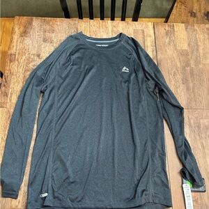 Men's grey Long Sleeve Shirt